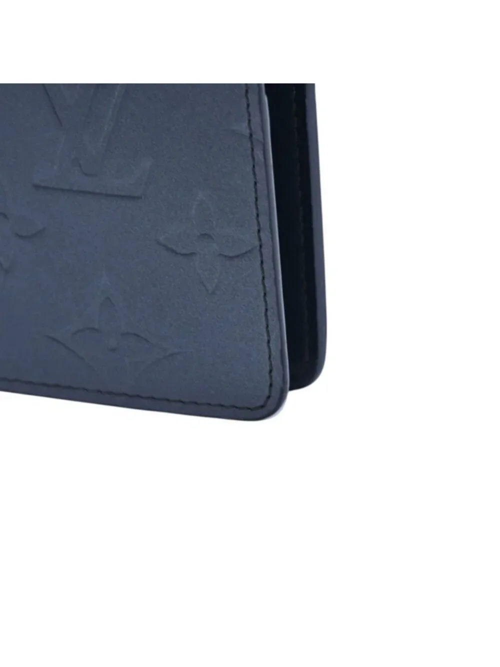 Louis Vuitton Agenda MM Monogram Matte Notebook Cover Metallic Noir Leather